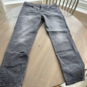 Levis 514 Black Jeans 36x32 Good condition Faded black